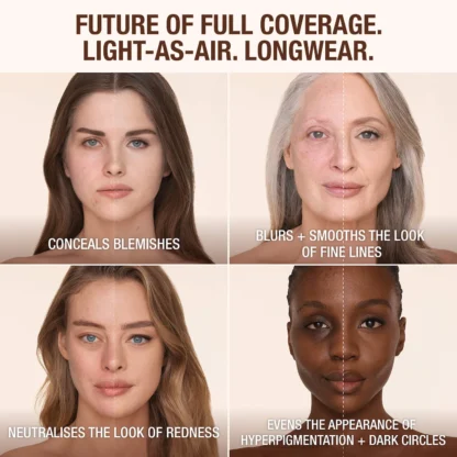 Charlotte Tilbury  Airbrush Flawless Blurring & Matte Full Coverage Foundation - Imagen 6