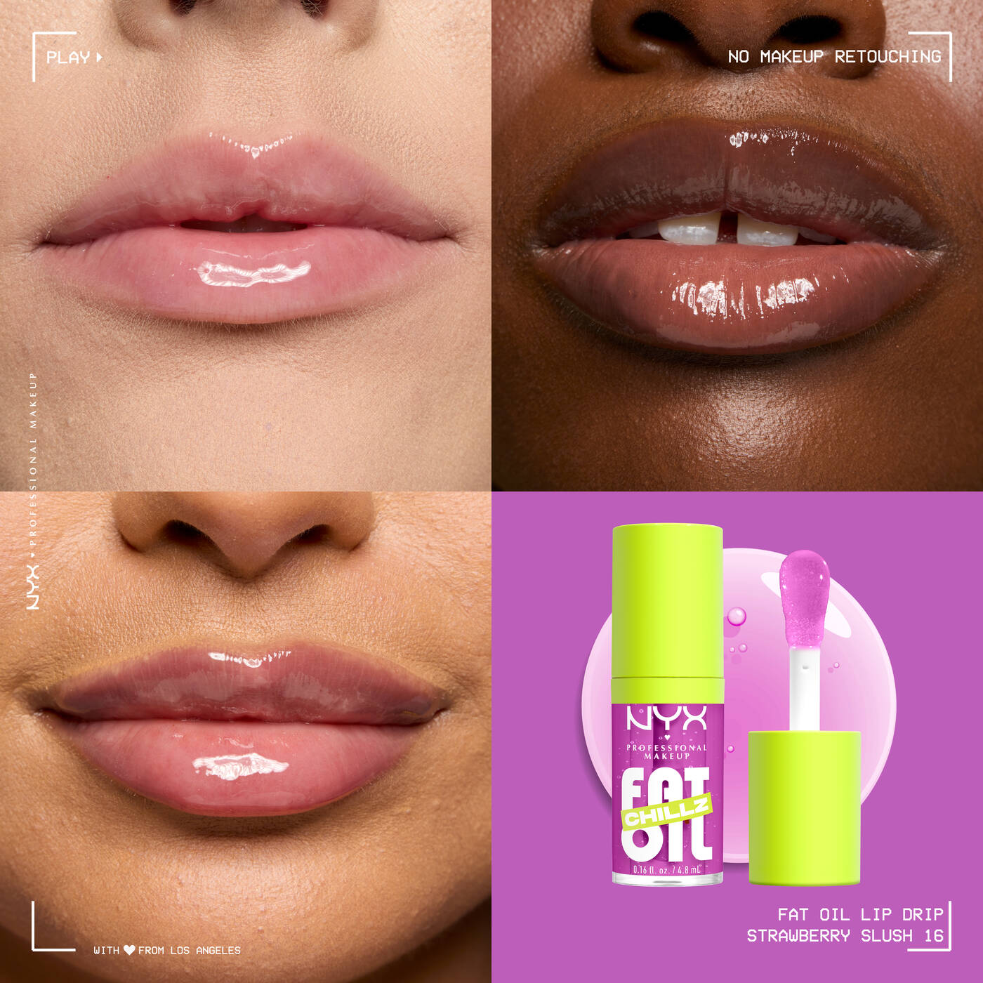 NYX Fat Oil Lip Drip Hydrating tinted lip oil gloss - Imagen 5