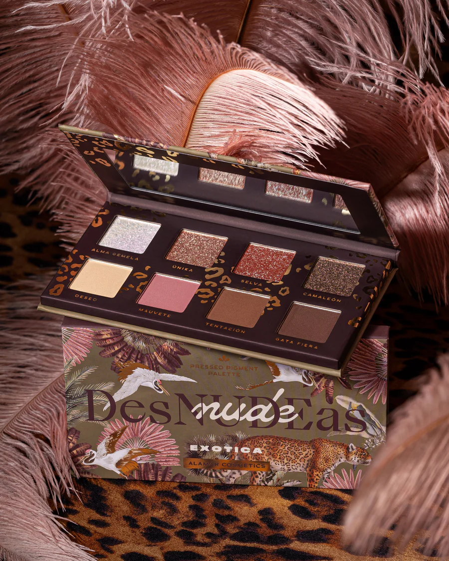 ALAMAR COSMETICS DesNudeAs Exotica Eyeshadow Palette - Imagen 3