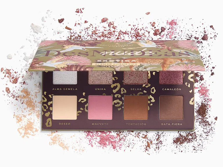 ALAMAR COSMETICS DesNudeAs Exotica Eyeshadow Palette - Imagen 6