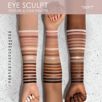 NATASHA DENONA  Eye Sculpt Texture & Tone Eyeshadow Palette - Imagen 11