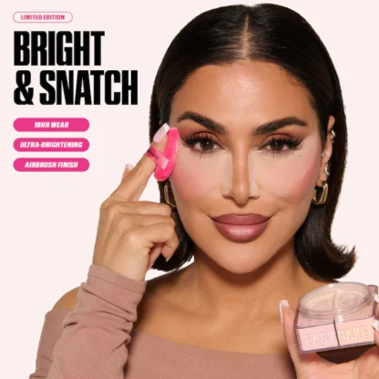 HUDA BEAUTY  Easy Bake Loose Powder Brightening + Correcting Duo - Imagen 4