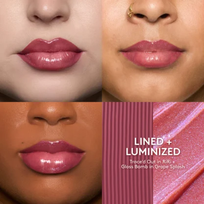 Fenty Beauty by Rihanna  Lined + Luminized 2-Piece Lip Set - Imagen 5