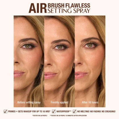Charlotte Tilbury  Mini Airbrush Flawless Setting Spray Duo Gift Set - Imagen 5