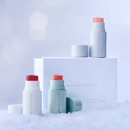 Westman Atelier  Mini Baby Cheeks Lip + Cheek Cream Blush Stick Trio Gift Set - Imagen 2