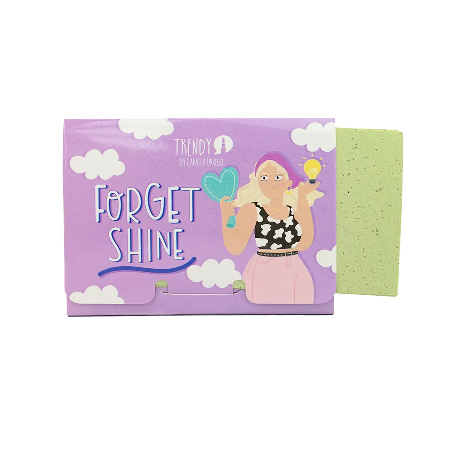 TRENDY Papeletas Antigrasa Forget Shine - Imagen 2