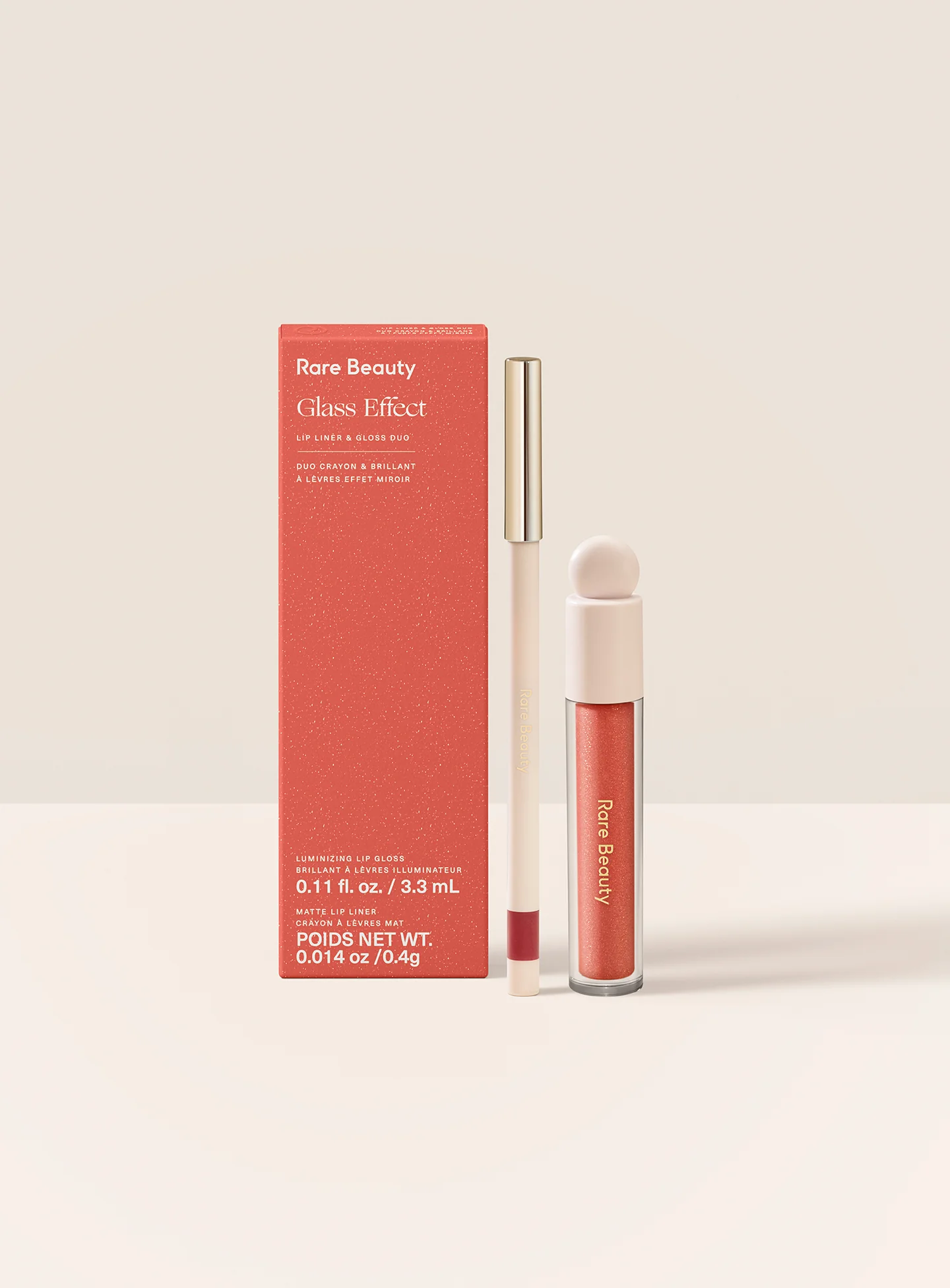 RARE BEAUTY Glass Effect Lip Liner & Gloss Duo