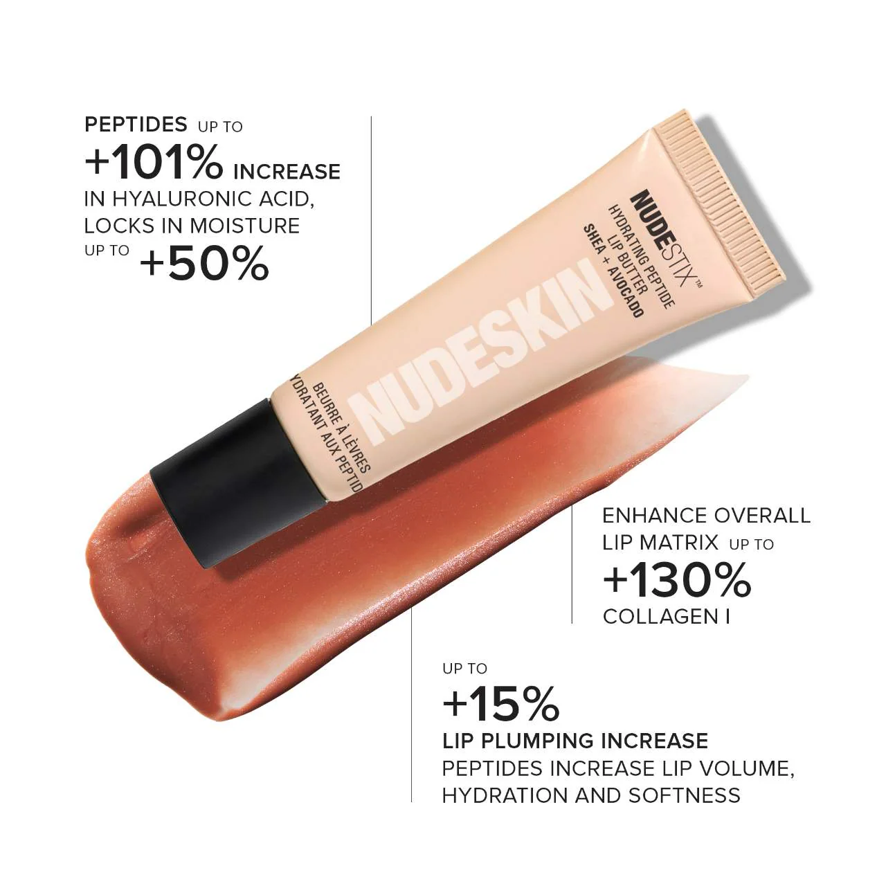 NUDESTIX Hydrating Peptide Lip Butter - Imagen 3