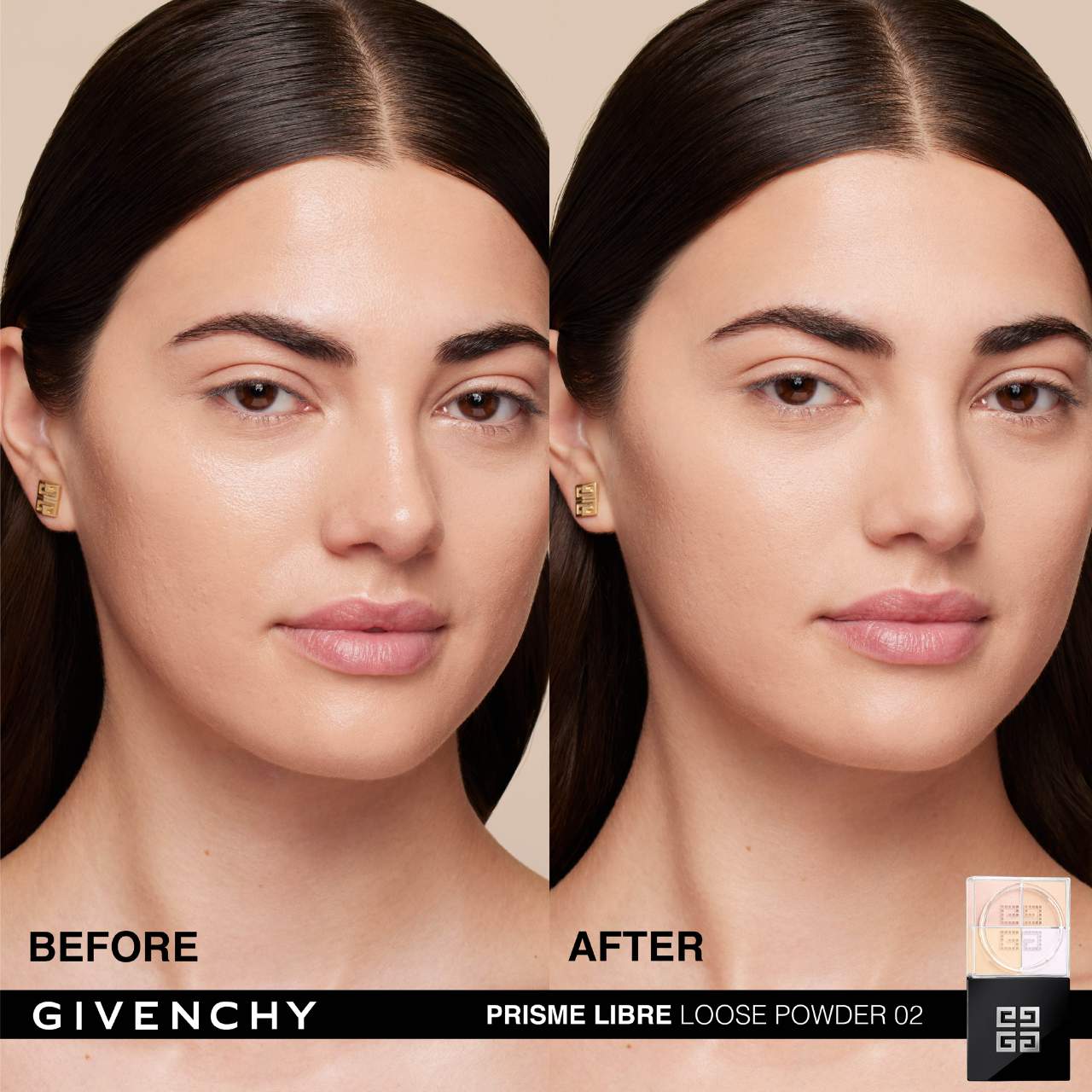 Givenchy Prisme Libre Illuminating & Color Correcting Loose Powder 02 - Imagen 5