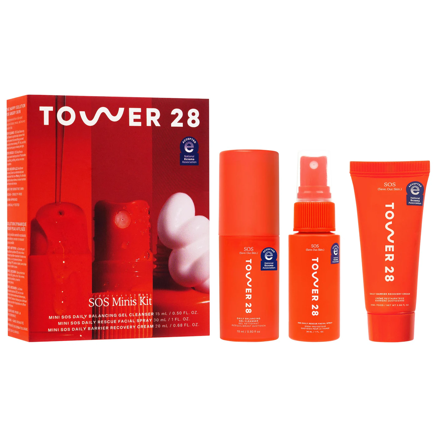 Tower 28 Beauty Mini SOS Skincare Bestsellers Set