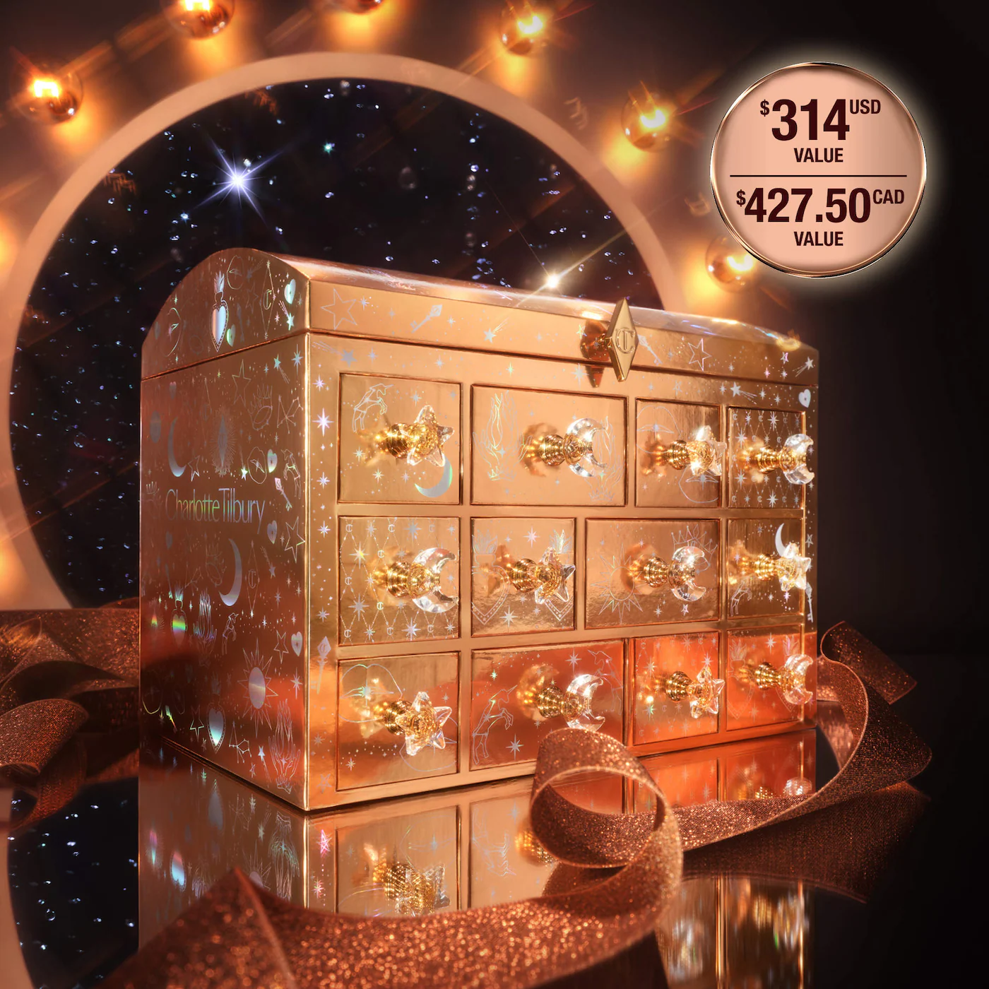 Charlotte Tilbury Charlotte's Beauty Treasure Chest Makeup and Skincare Advent Calendar - Imagen 7