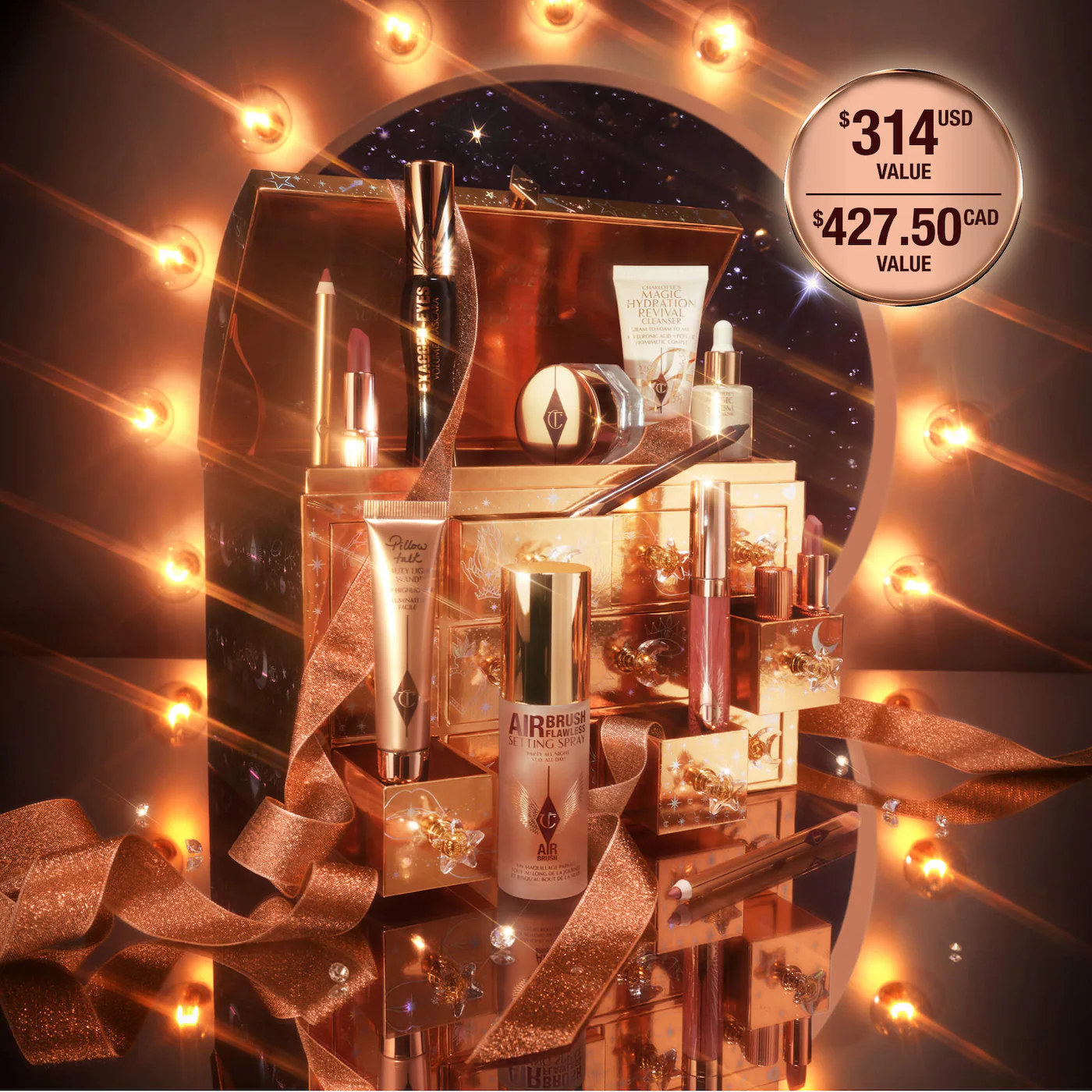 Charlotte Tilbury Charlotte's Beauty Treasure Chest Makeup and Skincare Advent Calendar - Imagen 5