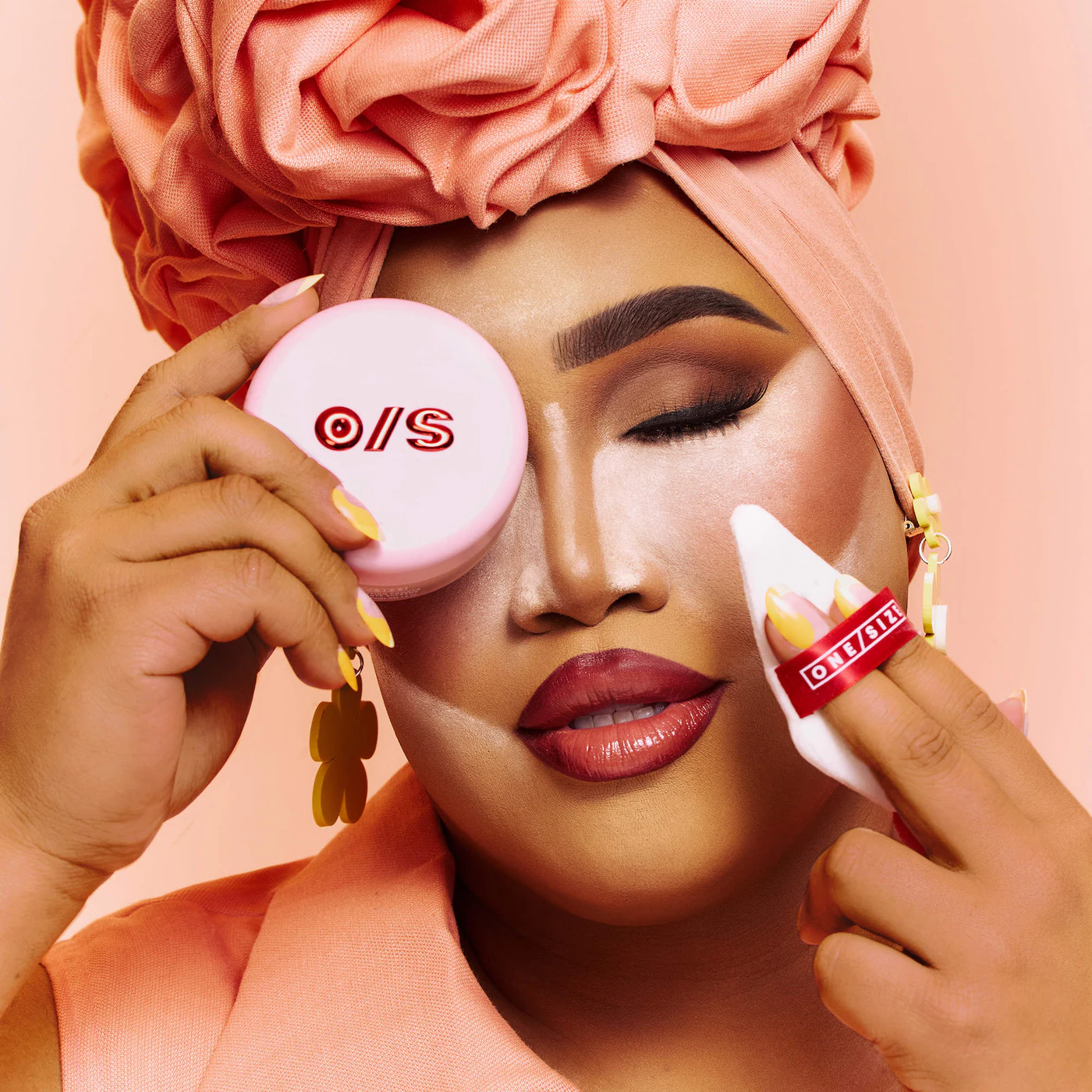 ONE/SIZE by Patrick Starrr Ultimate Blurring Setting Powder Blurred & Bright Travel Duo - Imagen 4