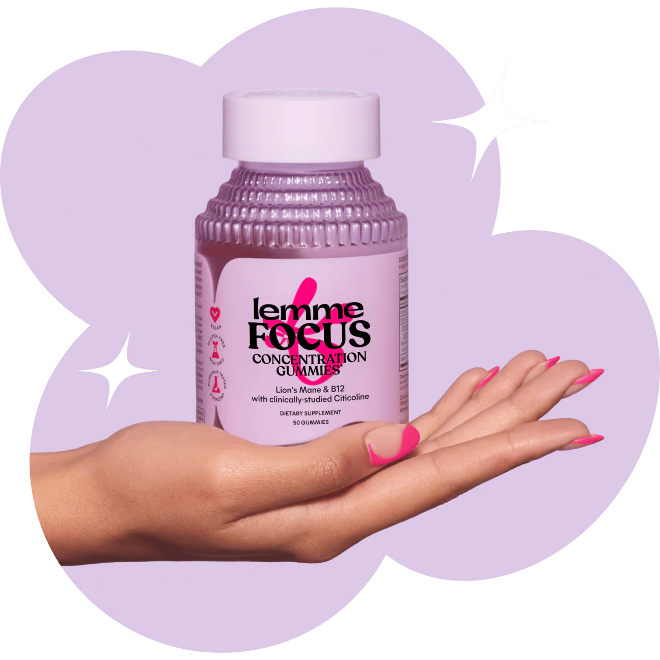 Lemme Focus Gummies Concentration Gummies* - Imagen 4