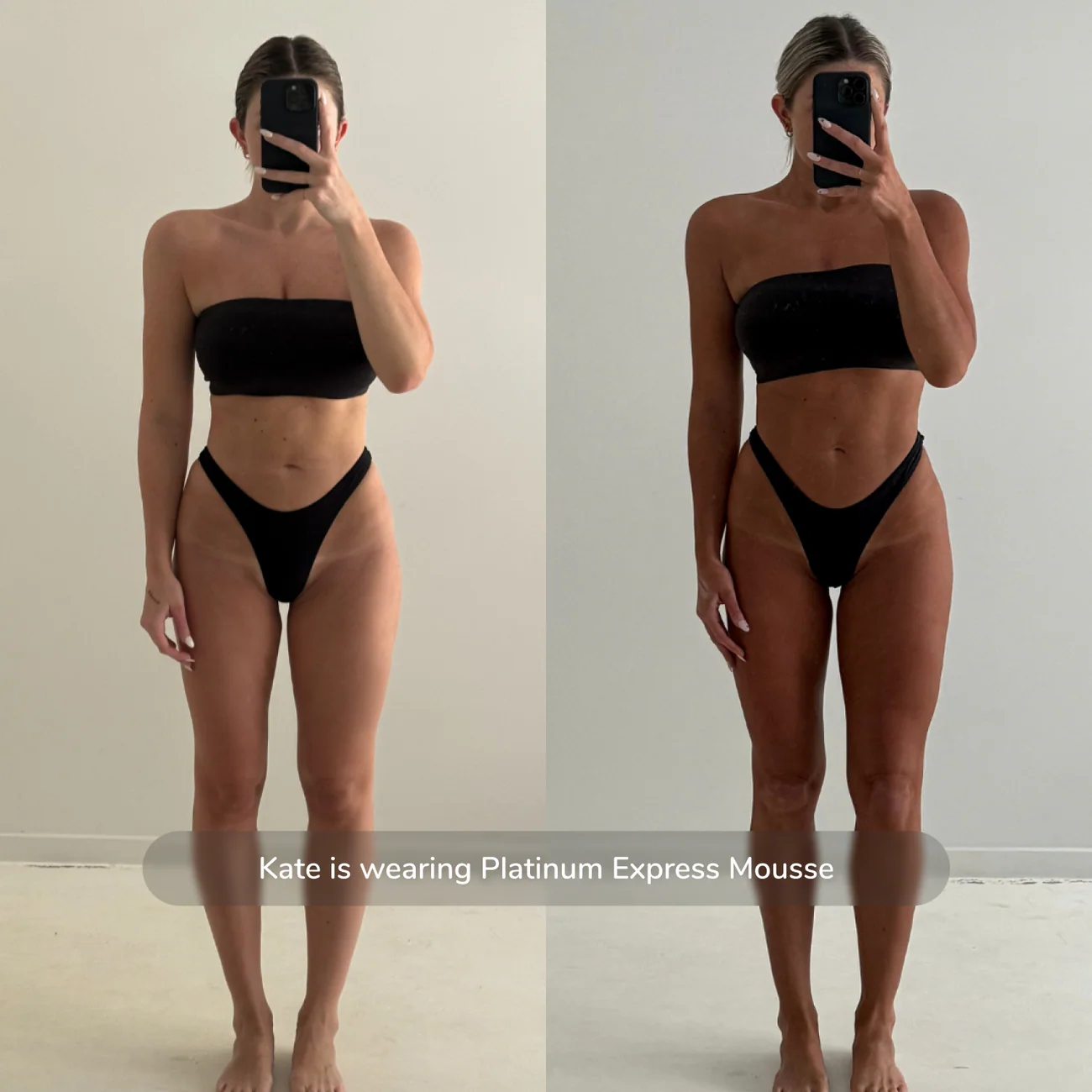 Loving Tan Platinum 2 HR Express Mousse 100ML - Imagen 2