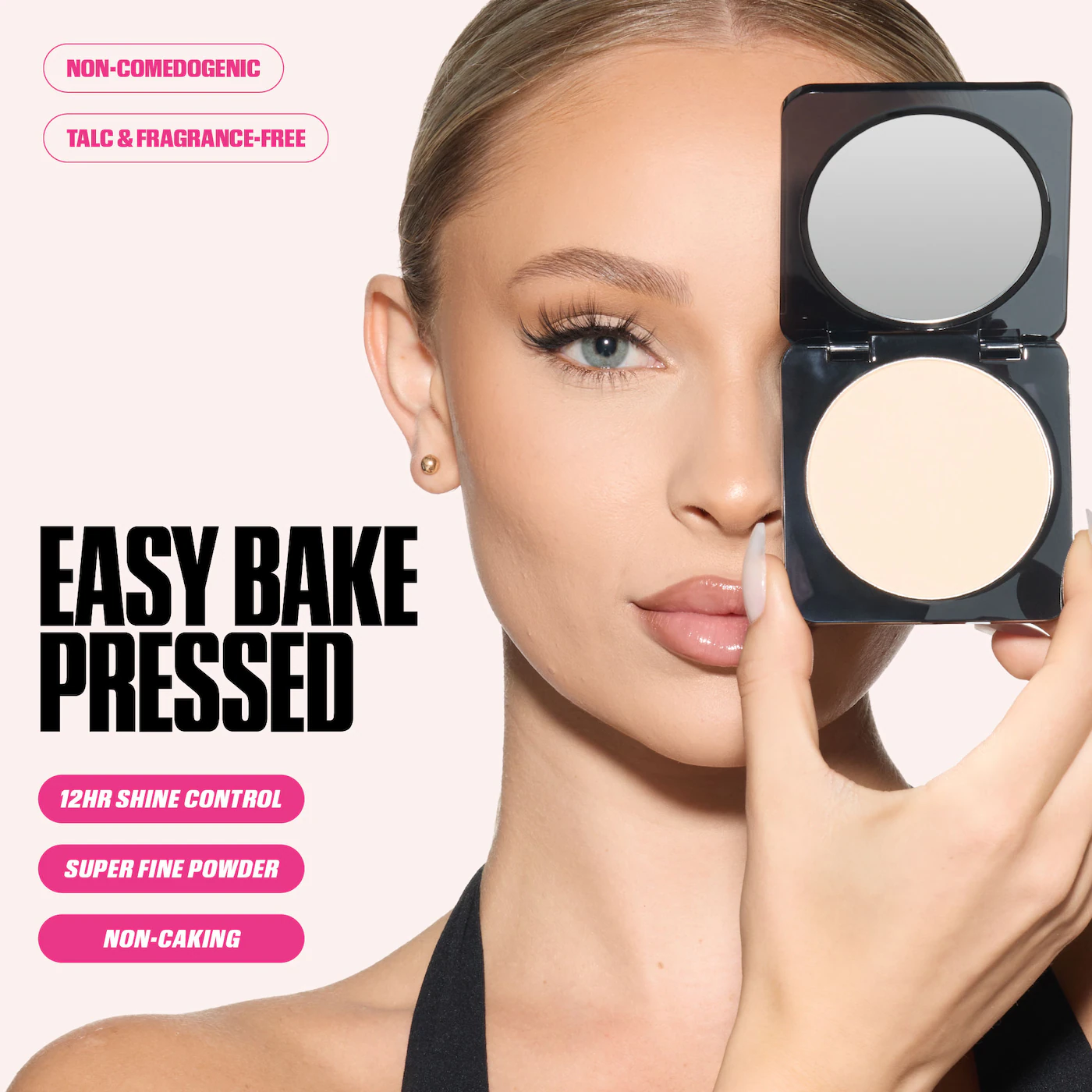 HUDA BEAUTY Easy Bake Airbrush Matte Pressed Setting Powder - Imagen 8