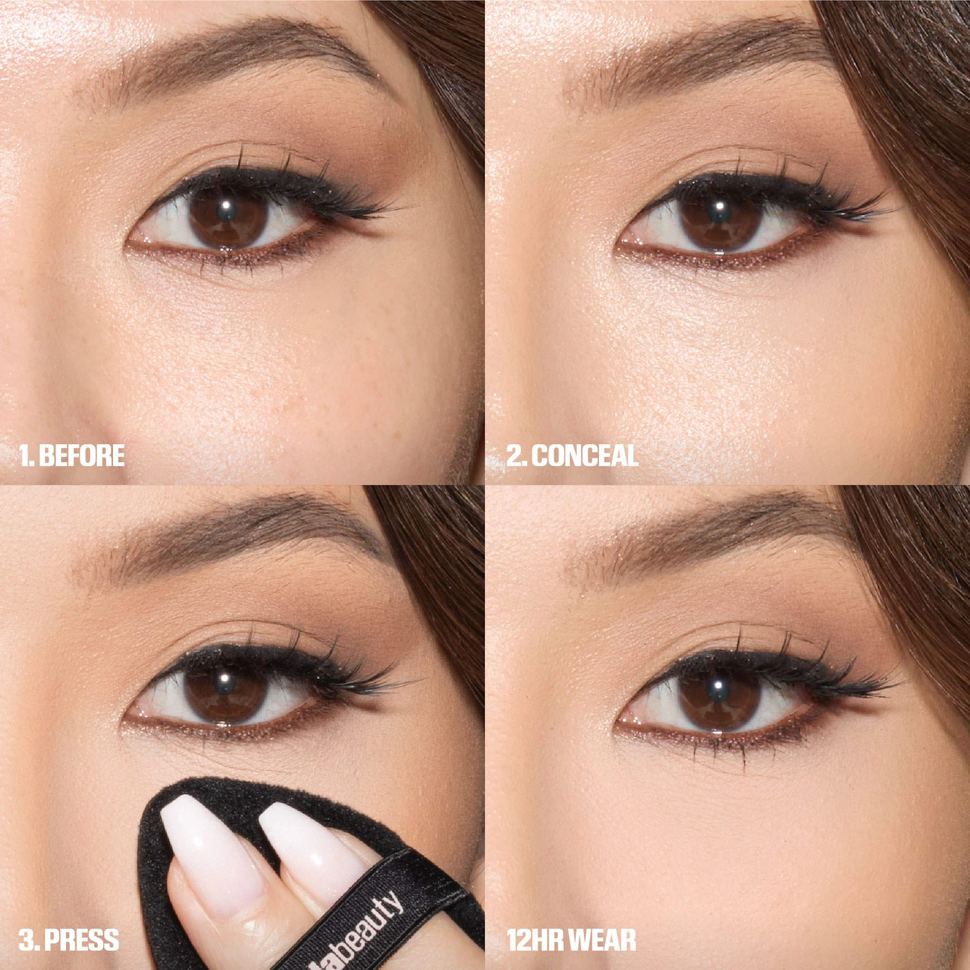 HUDA BEAUTY Easy Bake Airbrush Matte Pressed Setting Powder - Imagen 3