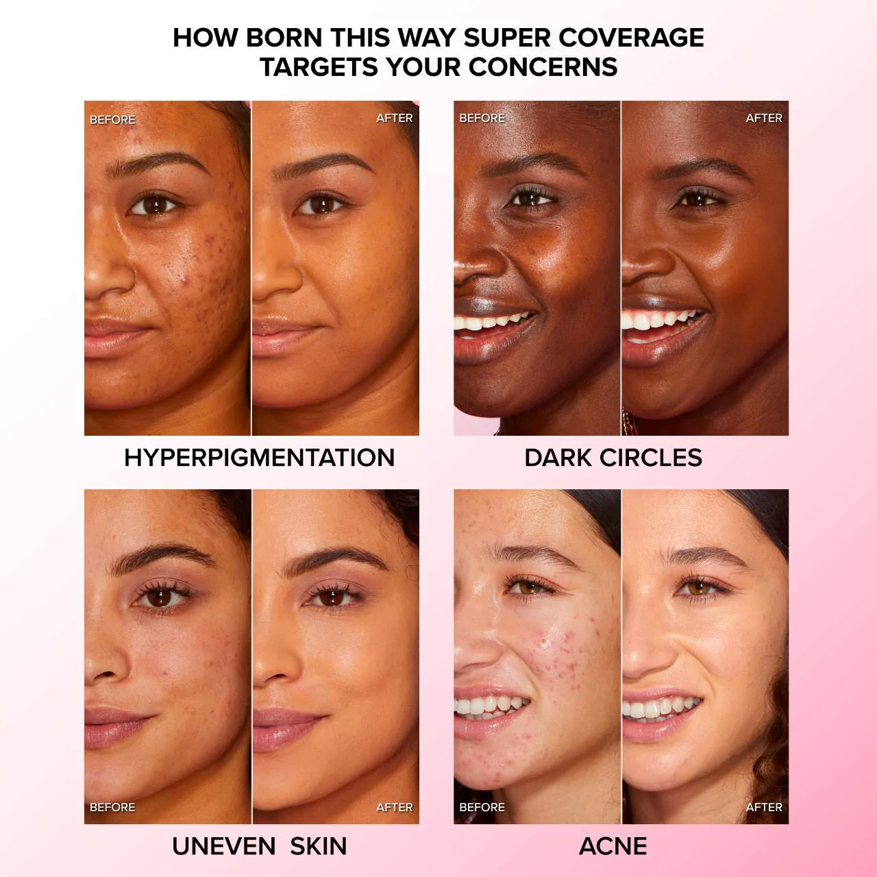 Too Faced Born This Way Super Coverage Multi-Use Concealer with Hyaluronic Acid MINI - Imagen 6