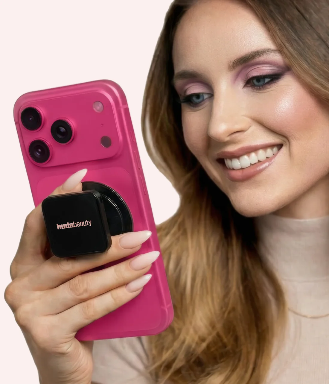 HUDA BEAUTY EASY BAKE PRESSED POWDER PHONE GRIP - Imagen 7