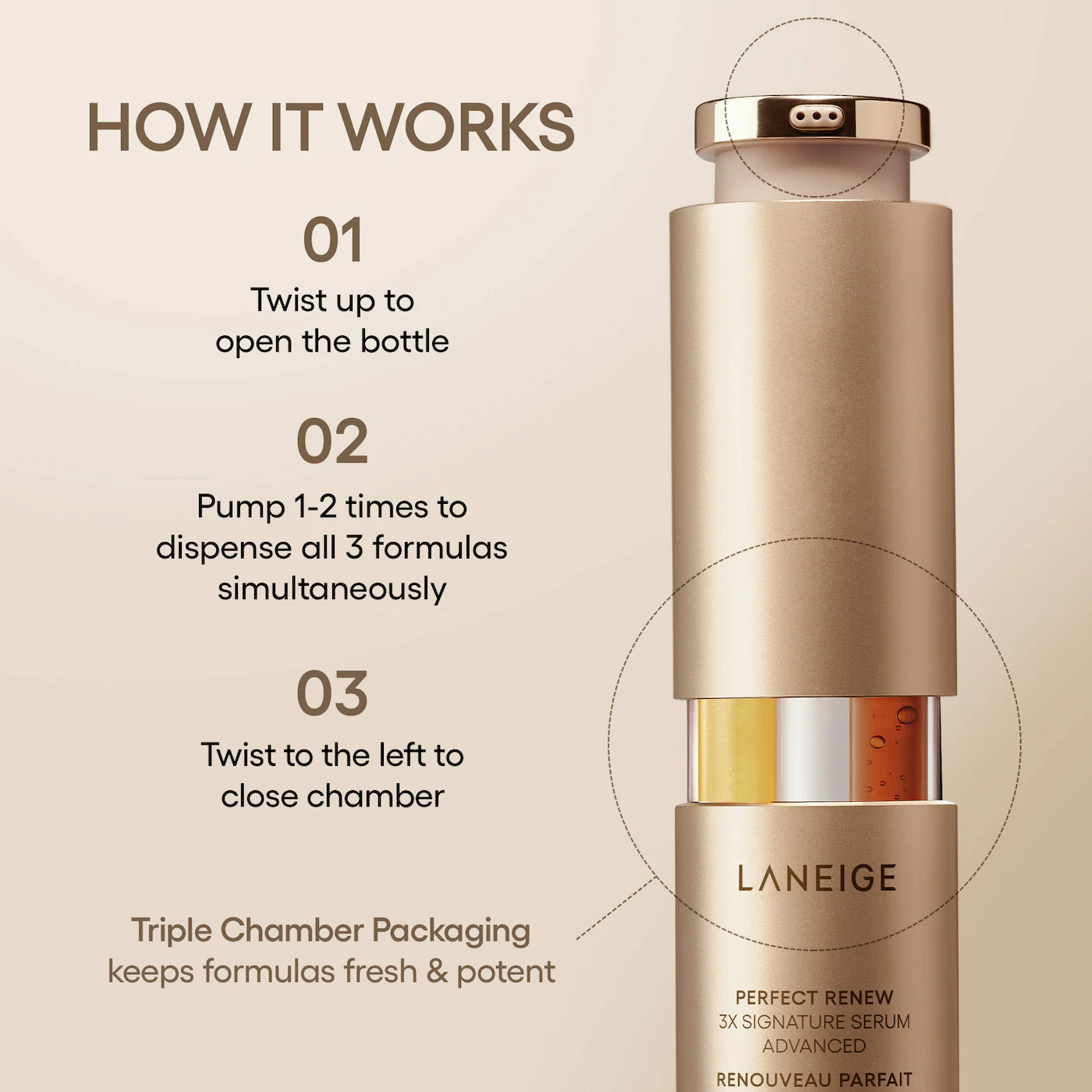 LANEIGE Perfect Renew 3X Signature Serum - Imagen 2